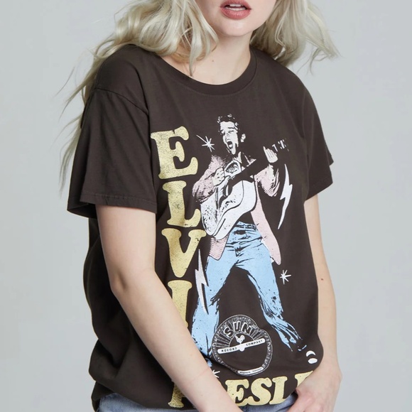Recycled Karma Tops - Recycled Karma | Sun Records x Elvis Presley Unisex Tee